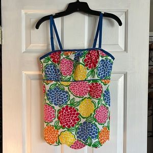 Strapless floral Lilly Pulitzer top 8